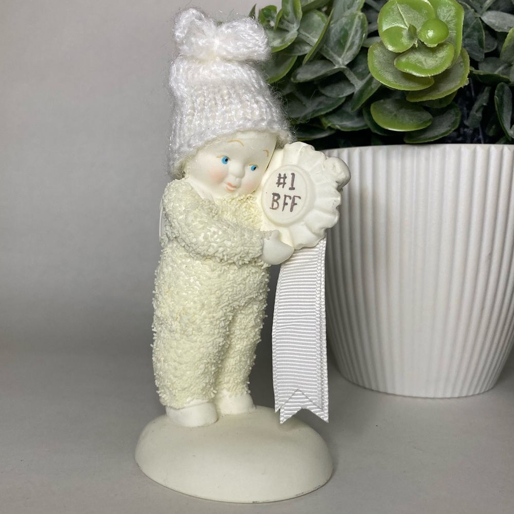Vintage Snowbabies “#1 BFF” Figurine Department 56